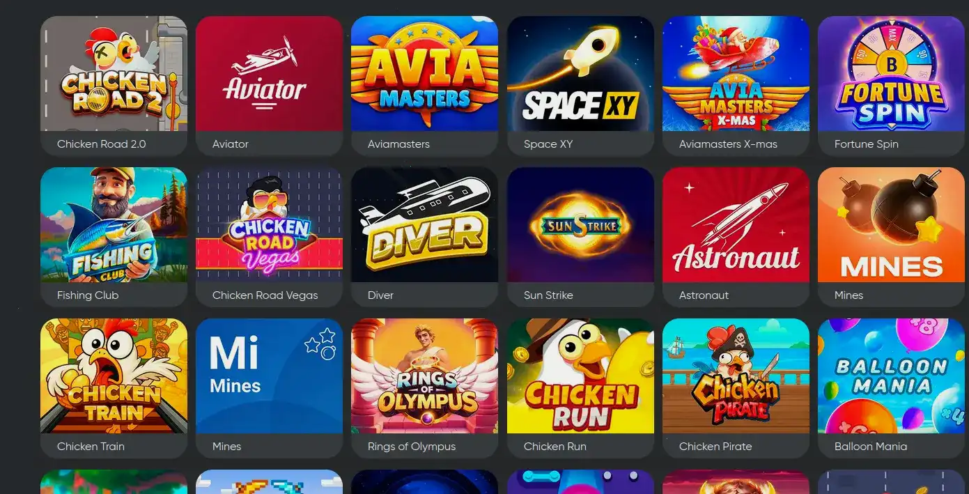 Игровой зал Hype casino с дилерами